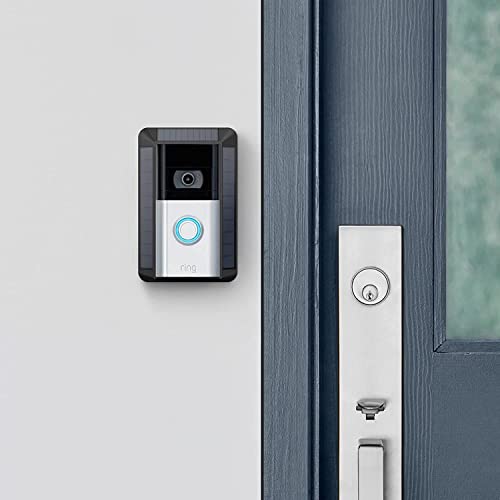 Miniatura 5 de Cargador Solar De Ring 2. Generación Para Videotimbres Con Batería Ring Video Doorbell 3, Ring Video Doorbell 3 Plus, Ring Video Doorbell 4, Battery Video Doorbell Plus Y Battery Video Doorbell Pro