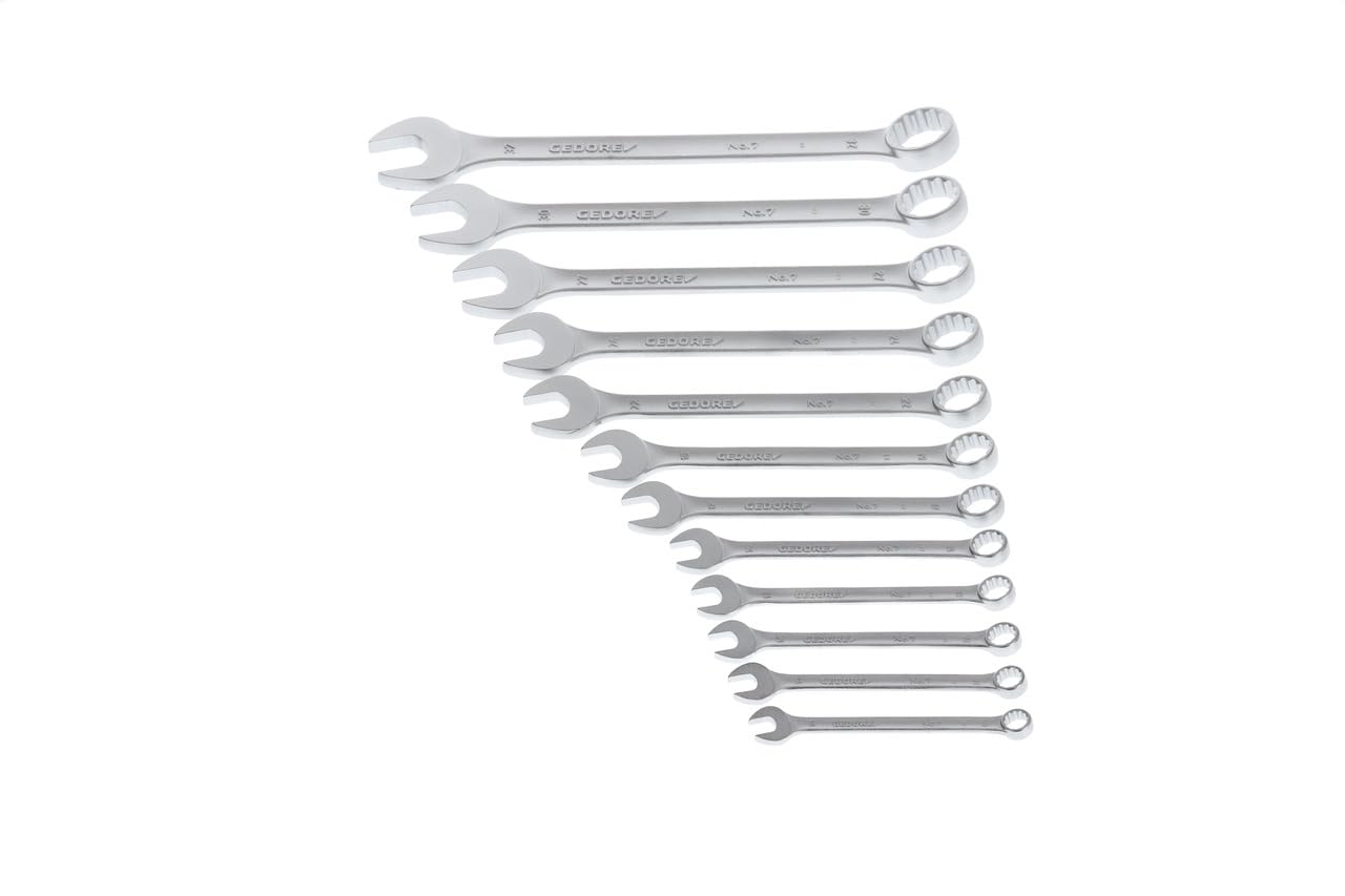 GEDORE Ring-Maulschlu00fcssel, SW 10 Mm, Metrisch, Gekru00f6pft GEDORE Ring-Maulschlu00fcssel, SW 10 Mm, Metrisch, Gekru00f6pft