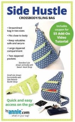 Generic PBA309 SIDE HUSTLE Quilting Pattern - Cotton Quilt - Mixed Color - One Size