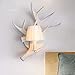 Produktbild Wand-Laterne Wand Spotlight Helle Kreative Weiß Antler Wandleuchte Wohnzimmer/Bett/Schlafzimmer Personalisierte Dekoration Antler dekorative Lampe mit Lampenschirm Wandleuchte 5-10 Quadratmeter Be
