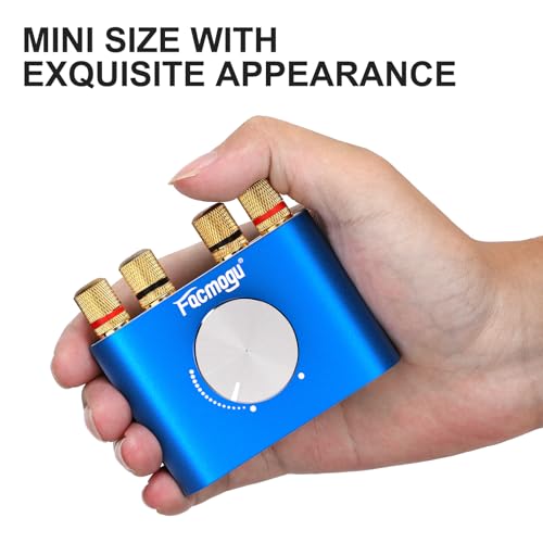 Facmogu SKU17021 F900S 160W Mini Bluetooth 5.0 Power Amplifier, 2 Channel 80Wx2 Stereo Hi-Fi Digital Amp, Portable Wireless Audio Receiver Sound Speaker Amplifer thumb #6