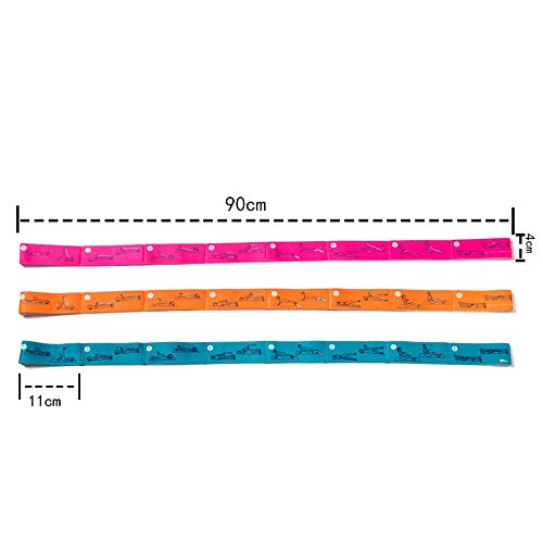 CHAW Faixa de resistência à elasticidade, cinto elástico no quadril, cinto largo para fitness, cinto