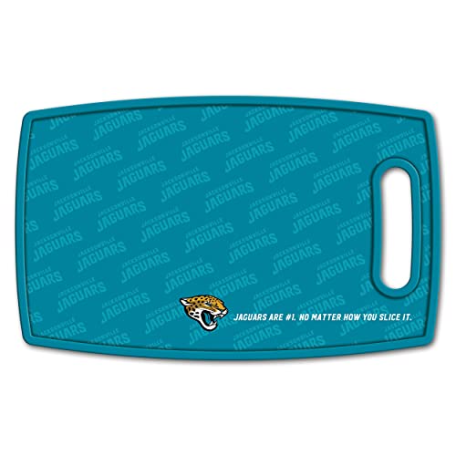 Image of YouTheFan NFL Jacksonville Jaguars Logo Series Cutting Board