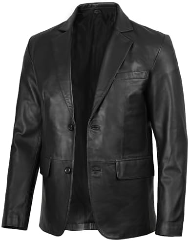 Decrum Men's Leather Jacket Men Leather Jacket (pack of 1)