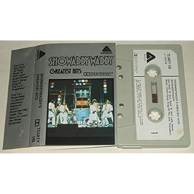 SHOWADDYWADDY'S GREATEST HITS. 1976 12 TRACK AUDIO CASSETTE TAPE WITH PAPER LABELS. showaddywaddy
