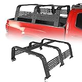 Hooke Road 18.8' High Overland Bed Rack for Full-Size Trucks w/Bed Rails - Compatible with Toyota 07-23 Tundra & 05-23 Tacoma 6' Bed