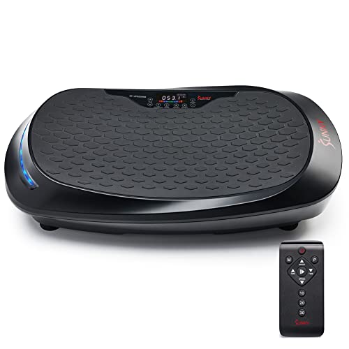Sunny Health & Fitness 4D Vibration Plate Exercise Machine with Remote, Fitboard Vibration Plate Premium Total Body Shaker Platform for Toning, Sculpting & Recovery – SF-VP822058 by Sunny Health & Fitness - Used condition - US$298.90