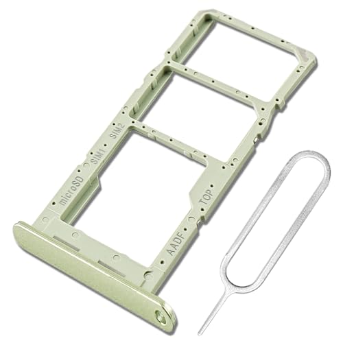 ExtKry Bandeja SIM para Samsung Galaxy A14 5G Bandeja Tarjeta SIM Calidad Original Reemplazo Ranura Tarjeta Ejecter Needle Avec Carte SIM (Verde)