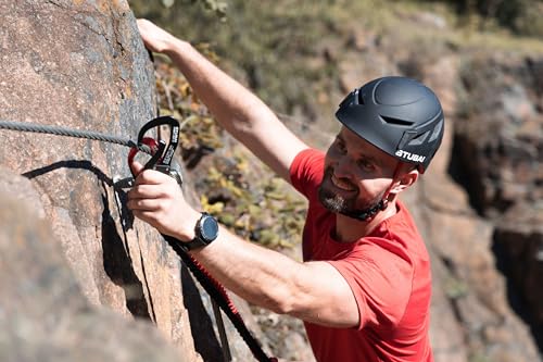 Stubai Basic Connect 2.0 - Set de Senderismo Via Ferrata Rojo/Negro 2019