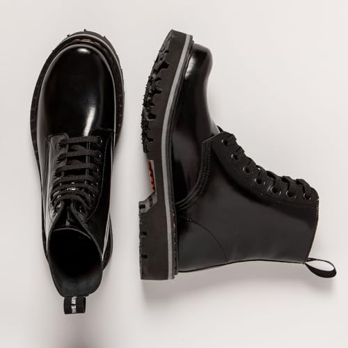 Art Unisex. 111661401003_001 Botas De Couro 1166 Marina Preto (43), Plano, CordãO, Casual - 2