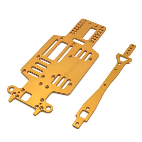 RC�X�y�A�p�[�c For MINI-Q 1/28 RC�J�[�A�N�Z�T���[ 2���� ���^���A�b�v�O���[�h �}���`�z�C�[���x�[�X�x�[�X�v���[�g��2�K�X���u�p�[�c(Yellow)