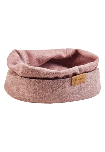 Sterntaler Schlauchschal aus Jersey mit Melange-Effekt - Mädchen Accessoires für Babys und Kleinkinder - angenehm und warm - rosa melange, Gr. 2