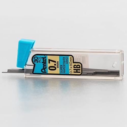 Pentel Super Hi-Polymer Mechanical Pencil Lead Refill - 0.5Mm, 0.7Mm, 0.9Mm - 90 Led Refills (30 Of Each Size) #TOP3