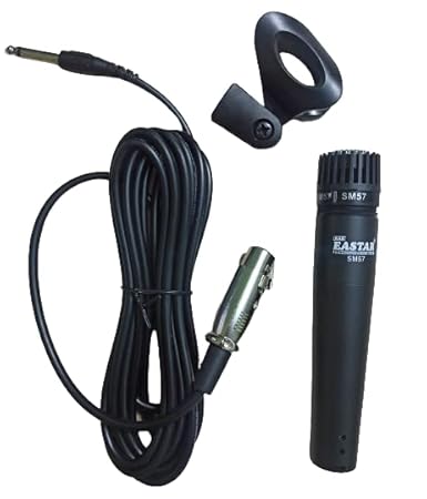 Amrit Audio Professional Instrument,Vocal Microphones Eastar SM57 Cardioid Dynamic Microphone SM-57
