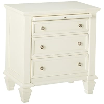 COASTER Sandy Beach 3-drawer Night Stand White 41kX8 KTbpL. SS400
