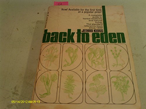 Back to Eden 0912800011 Book Cover