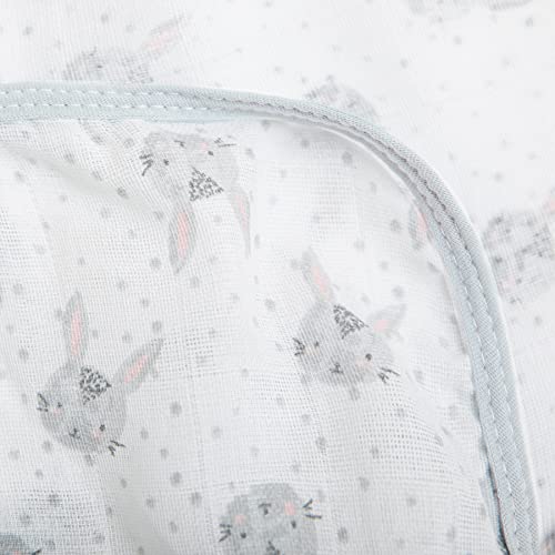Toalha de Fralda 1 Camada Papi Soft C/Capuz Bord para Bebê 1,10M X 90cm Contém 01 Un
