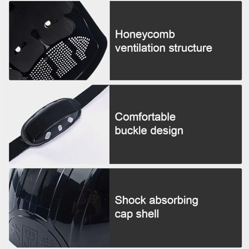 Coque de protection bleue type casque de vélo et casquette de baseball