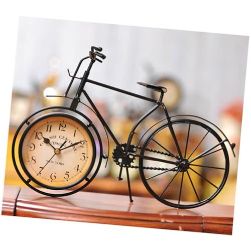 Reloj de bicicleta retro para decorar el dormitorio con estilo silencioso vintage 7
