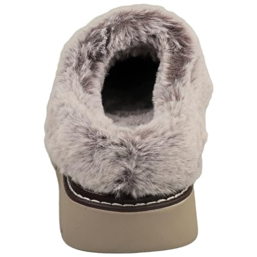 Skechers Women's Keepsakes Lite Cozy Blend Slipper, Chocolat, 36 EU