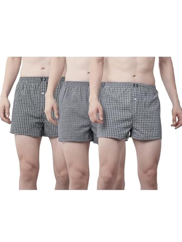 Image of Dollar Mens Cotton Rich Boxer (Pack of 3)
