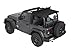 Bestop Trektop Soft Top for The 2-Door Jeep Wrangler JL (2018-Current) in Black Twill