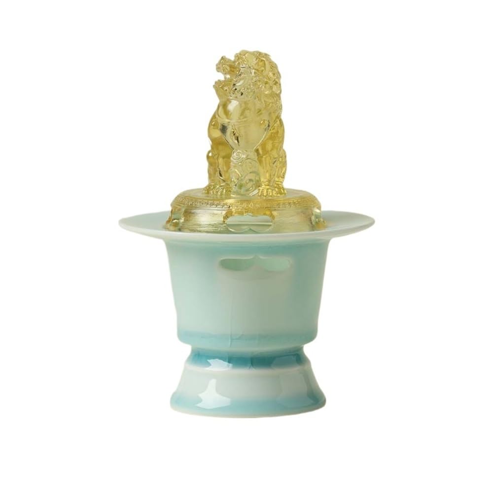 XUJUAN-0227 Jewelry Holder Handmade Incense Burner Oriental Ceramic Vessel