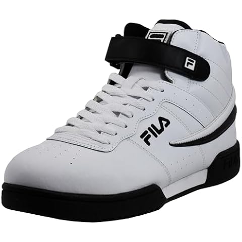 Fila Men's F-13 Sneaker White/White/Black, 12 M US Cover