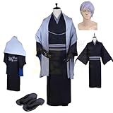 宝*庫 刀剣乱舞 山姥切長義 コスプレ衣装 山姥切長義 着物 浴衣 軽装 コスプレ衣装 +ウィッグ+靴 cosplay 二次会 演出 かくさん お盆 プレゼント 祭り 祝日贈り物 コスチューム クリスマス イベント パーティー 文化祭/舞台/日常装/ハロウイーン衣装/仮装/変装 （ご注文後に性別とサイズをお伝えください） (衣装+靴)