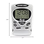 Equity 31300 Fold-Up LCD Travel Alarm Clock with Nap Timer & Backlight - Image 2
