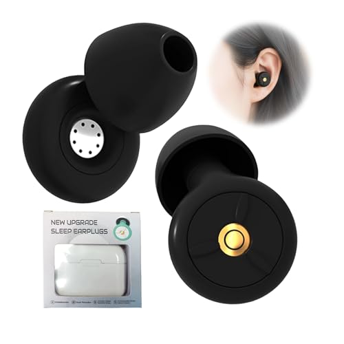 Ear Plugs for Sleep, Ultra-Comfy Reusable Noise-Reducing Earplugs for Sleep,Deep Focus, Travel, Noise Sensitivity, for Sleeping During and Concerts, Travel Essentials