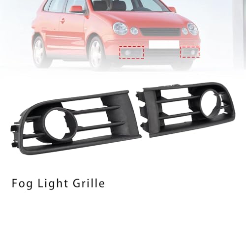 Cache antibrouillard pour VW Polo 2002-2005 couvercle de calandre avant