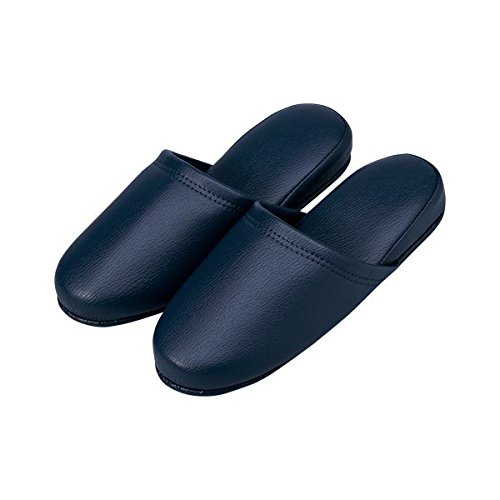 オーミケンシ 抗菌レザー調スリッパ10足 ダークブルー 36039 (10P) 00069839 【北海道・沖縄・離島配送不可】 Amazon.co.jp: オーミケンシ 抗菌レザー調スリッパ 10足組 36039