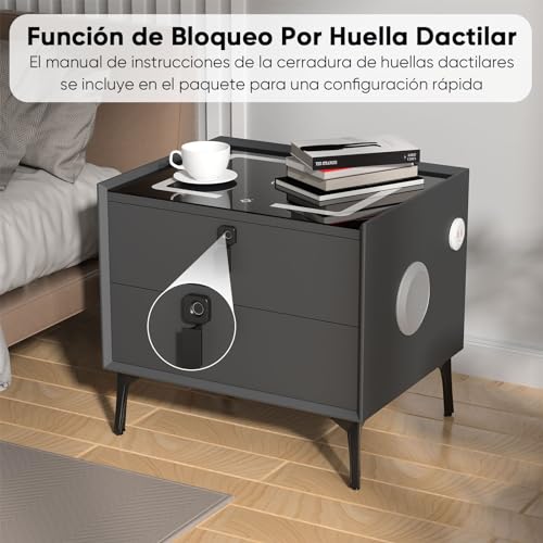 Mejores precios y opiniones de Mesas noche mueble para comprar online. 45 Imagen adicional
