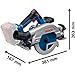 Bosch Professional 18V System Cordless Circular Saw GKS 18V-57-2 GX (longitudinal stop, without battery/charger)