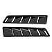 Car Hood Vent louvers Cold Air Flow Intake, Air Vent Cover, Bonnet Cooling Trim Black Air Intake Panel Cover Car Exterior Trim for Auto Repair Shop Hood Panel Trim