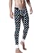 SEOBEAN Mens Low-Rise Underwear Pants Long John Cotton