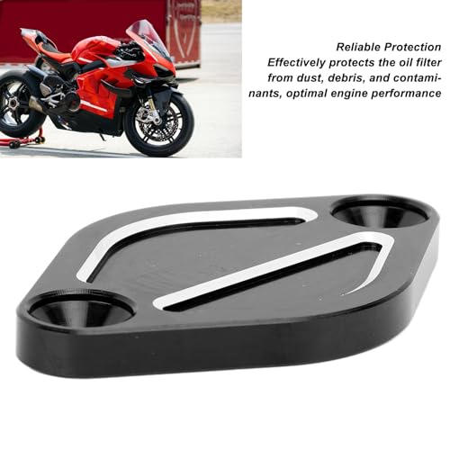 Tampa do filtro de óleo da motocicleta, tampa protetora de liga de alumínio, tampas de enchimento de