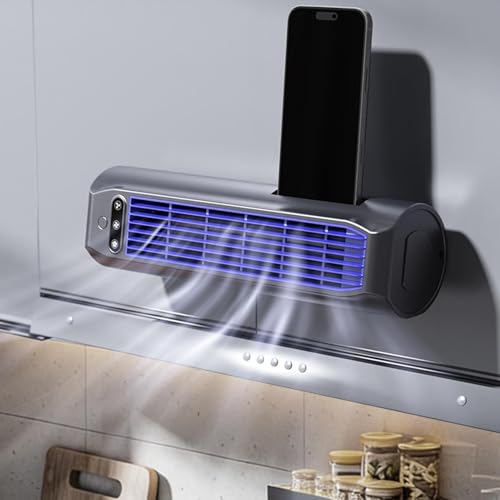 Ventilateur portable vertical et horizontal de bureau à 3 vitesses avec support - 3
