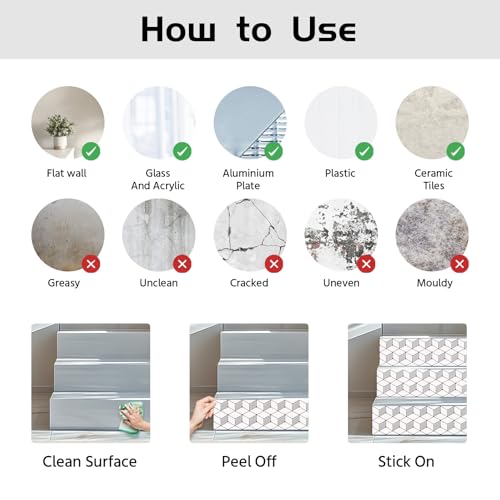 Dados adhesivos para escaleras creativas: decoración de bricolaje para el hogar y hotel moderno 7