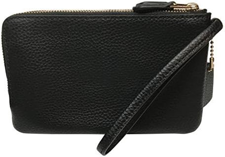 COACH Boom 02 Pebbled Leather Double Corner Zip