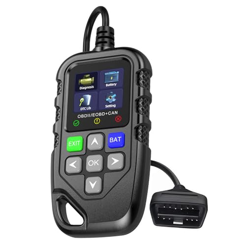 OBD2 Scanner Car Code Reader for Mercedes Benz B Class W245 B Class W246, Engine Fault Diagnostic Tool with Battery Test - Detailed View