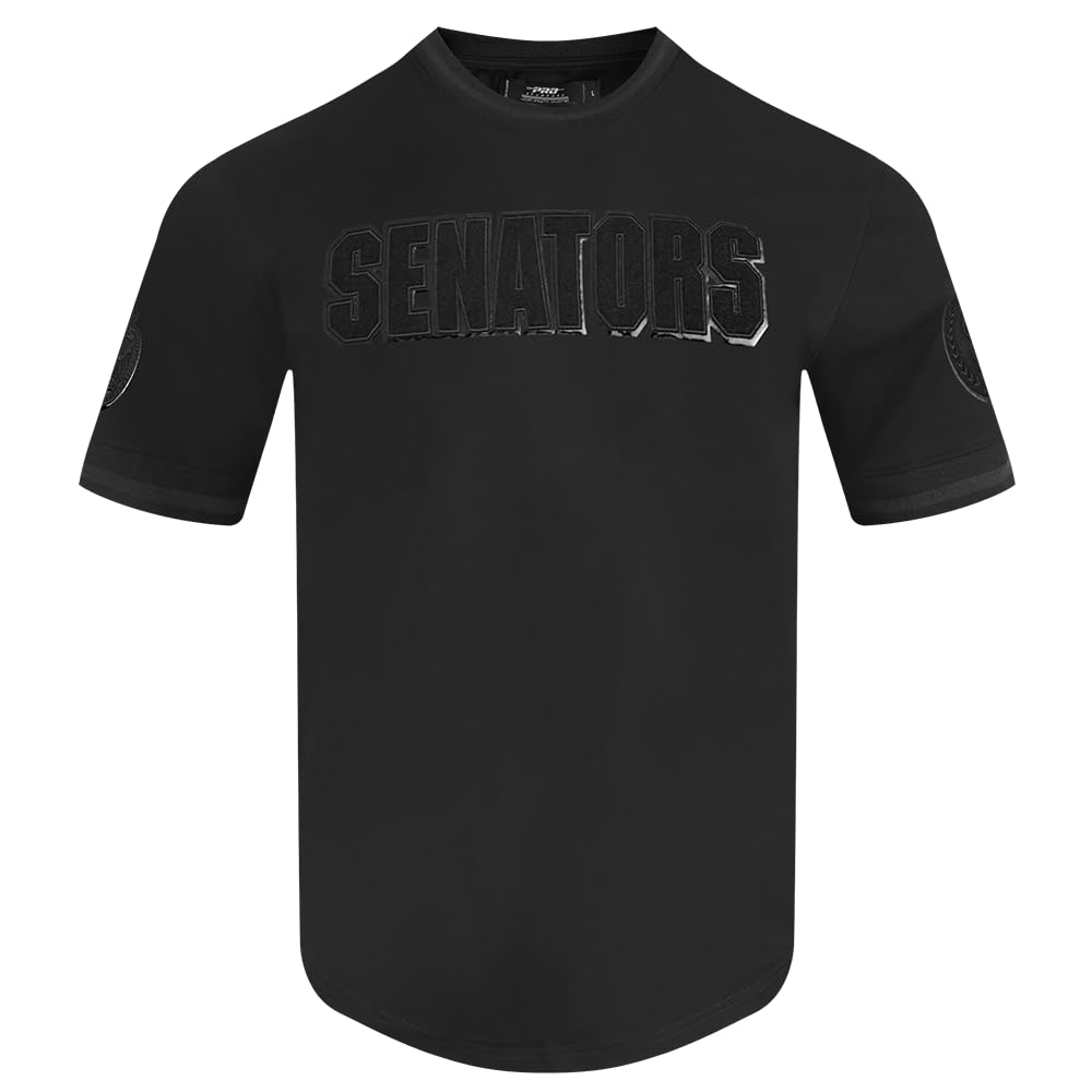 Camiseta de algodón de doble punto NHL Classic con malla de chenilla prémium 7