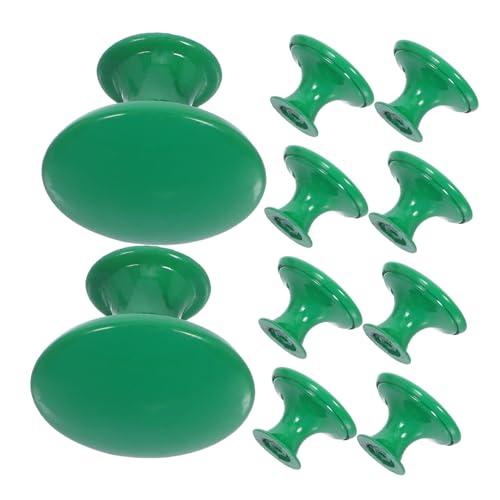 FIXOSHEE 10 Piezas Manijas de Aleación de Zinc para Armarios Tiradores de Mueble Retro con Agujero Único para Cocina y Ropero