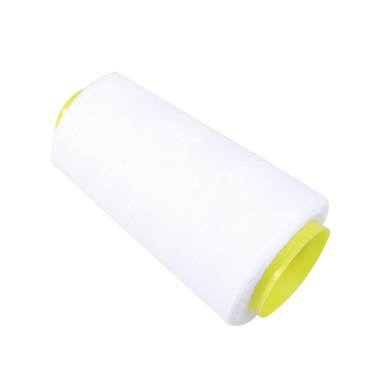 3000 Nylon Sewing Thread Overlocker Thread Core Spun Thread Serger Thread Earloop Tie Cord Polyester Upholstery Thread Drapery Thread Diy Thread Curtain Jagged Line White