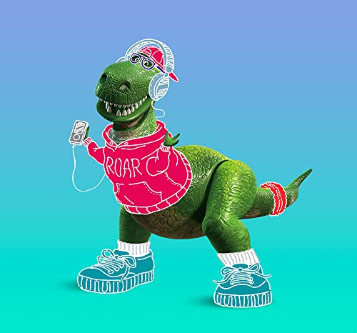 Komar Disney Toy Story Roar IADX6-030 Non-Woven Photo Wallpaper Size 300 x 280 cm (W x H) Dinosaur Children's Room Wallpaper - Image 2