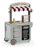 Particularités : store élégant avec motif rayé rouge et blanc et tableau noir pratique pour écrire le « menu du jour »