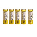 Bateria Alcalina Pilha 23A 12V 05 Unidades Portao Controle Alarme Carro Duravel