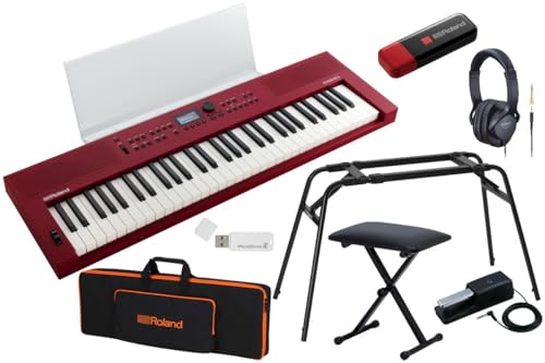 Roland ���[�����h / GOKEYS3-RD [�R���v���[�g�Z�b�g] (GO:KEYS 3) �_�[�N���b�h Digital Keyboard