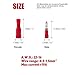 Hilitchi 50Pairs Insulated Male Female Bullet Quick Splice Wire Terminals Wire Crimp Connectors (Red, 22-16 Gauge)